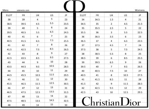 dior 39 size|Dior size chart.